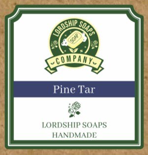 Lordship Soaps Pine Tar